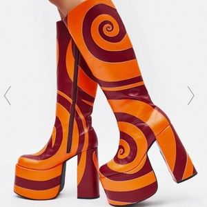 Dolls Kill Platform Boots